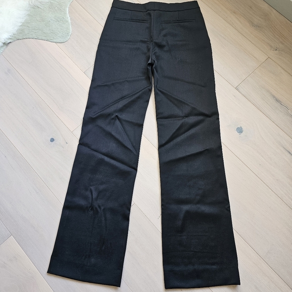 Black Mulberry wool wide legs pants - Picture 9 of 14